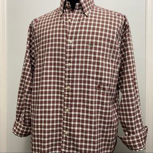Tommy Hilfiger Mens Long Sleeve Button Down Large